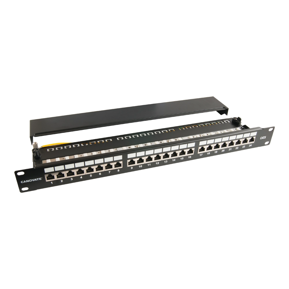 24-48 Port FTP Kategori 6 Patch Panel 1U