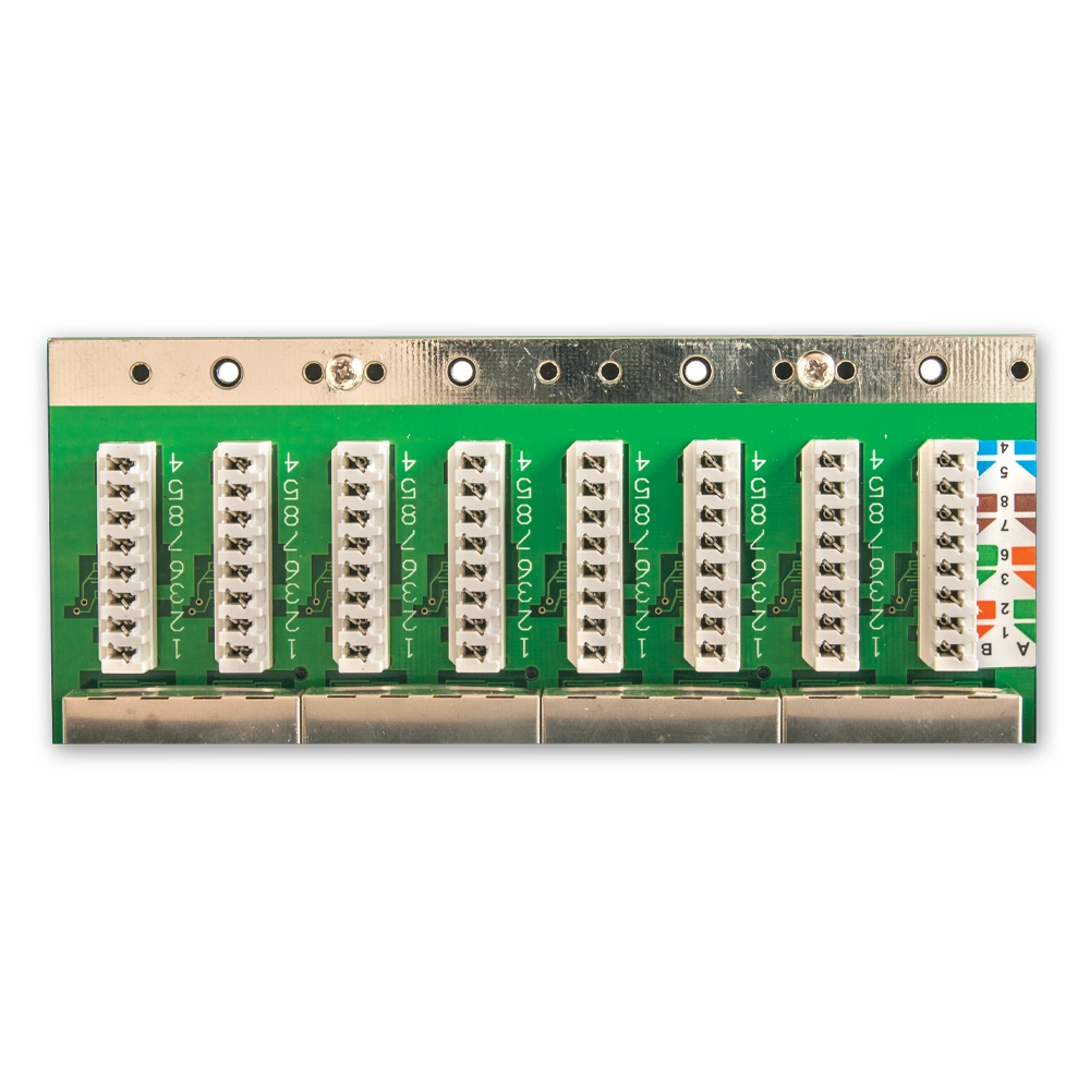 24-48 Port FTP Kategori 6A Patch Panel 1U
