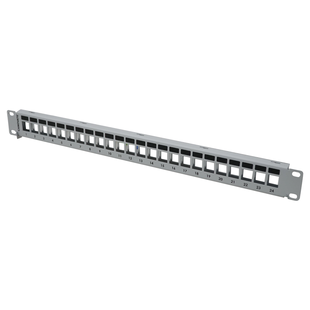 24 Port FTP/ UTP Kategori 6 Patch Panel 1U (Boş)