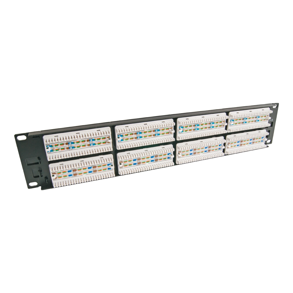 48 Port UTP Kategori 6 Patch Panel 2U