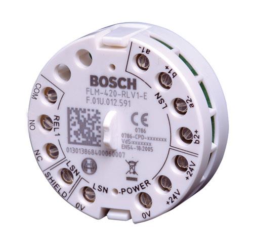 BOSCH FLM-420-RLV1-E Elektronik Adreslenebilir Kontrol Modülü, 1 Çıkış Kapasiteli, Entegre Kısadevre İzolatörlü,