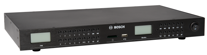 BOSCH PRM-UST Müzik Kaynağı, SD Kart ve USB desteği, MP3 ve FM Tuner