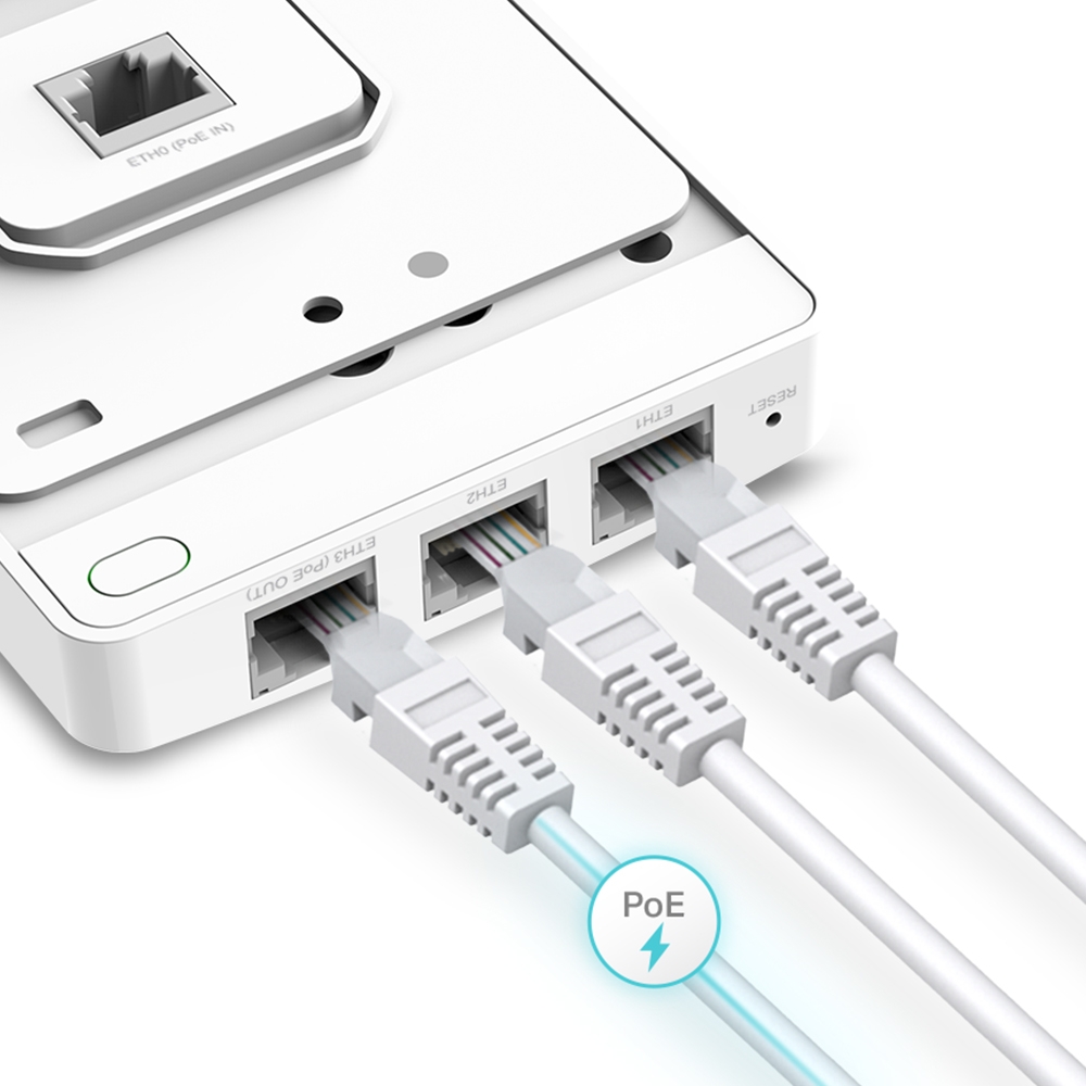 EAP235-Wall Wireless MU-MIMO Gigabit Wall Plate Access Point