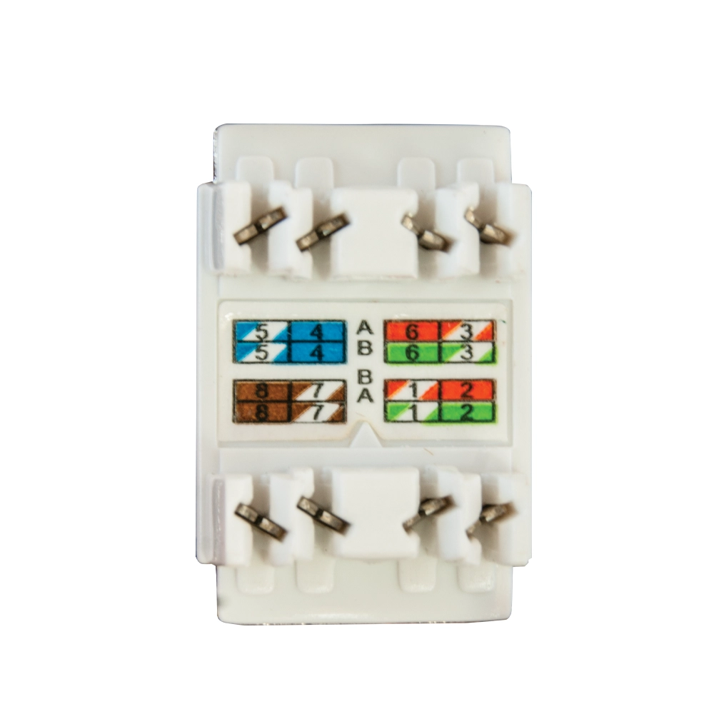 Kategori 6 Korumalı Keystone Jack (180° ve 90° Veri Prizi)