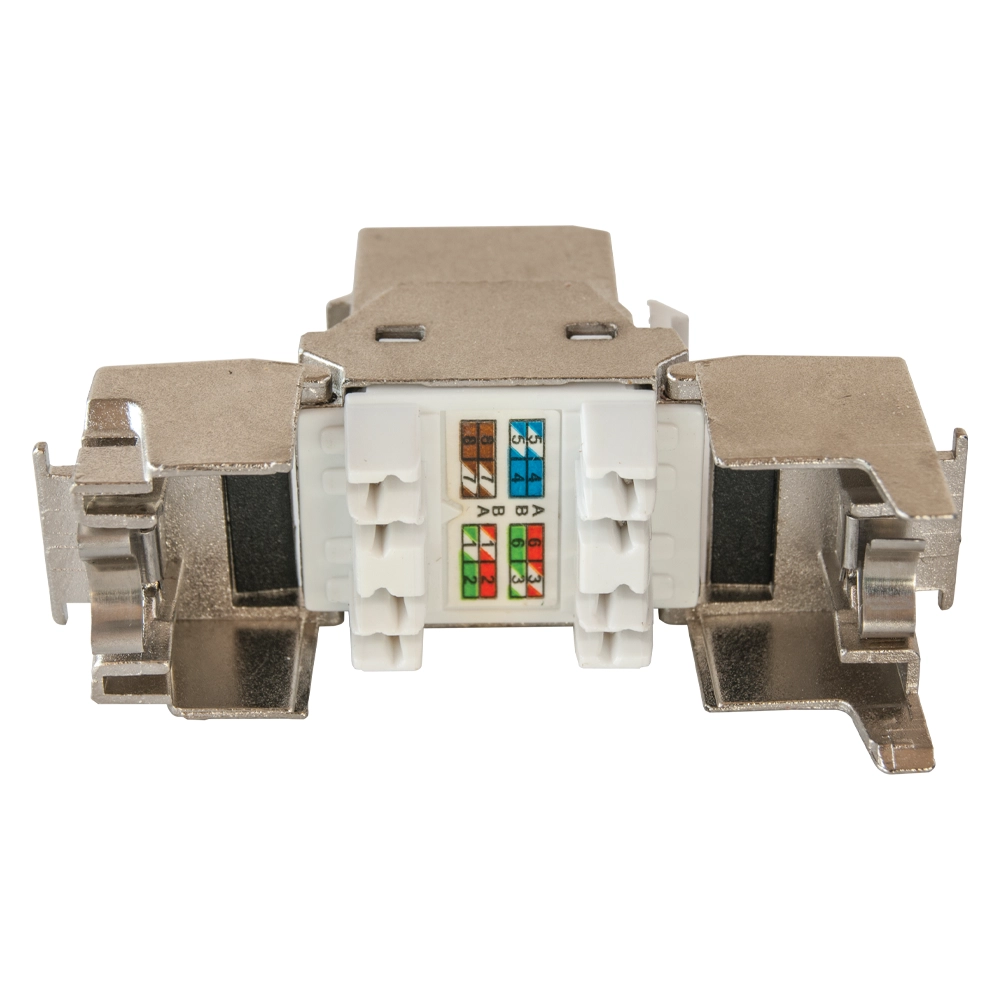 Kategori 6A Korumalı Keystone Jack (180° ve 90° Veri Prizi)
