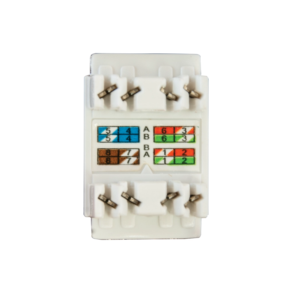 Kategori 6A Korumalı Keystone Jack (180° ve 90° Veri Prizi)