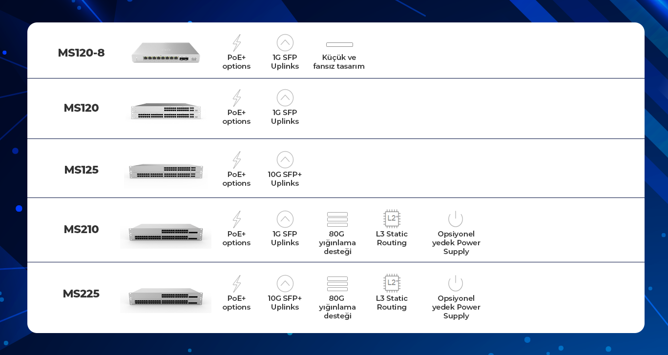 LAYER 2 SWITCH MS120