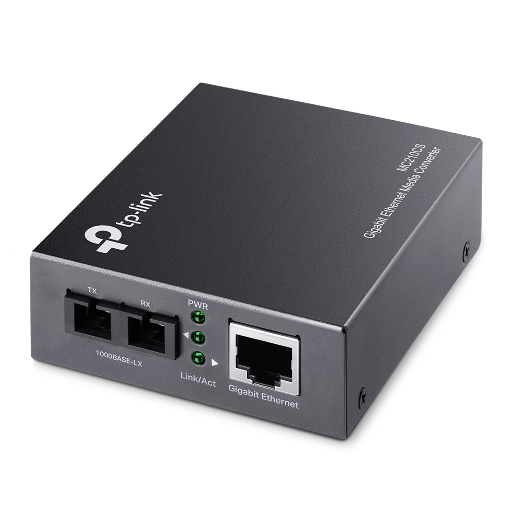 MC210CS Gigabit Single-Mode Media Converter