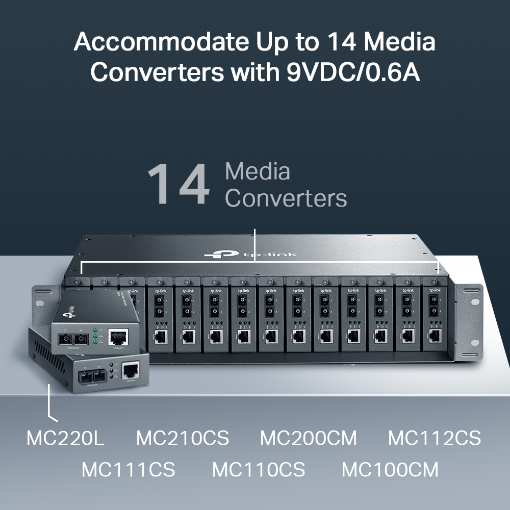 TL-MC1400 14-Slot Rackmount Chassis