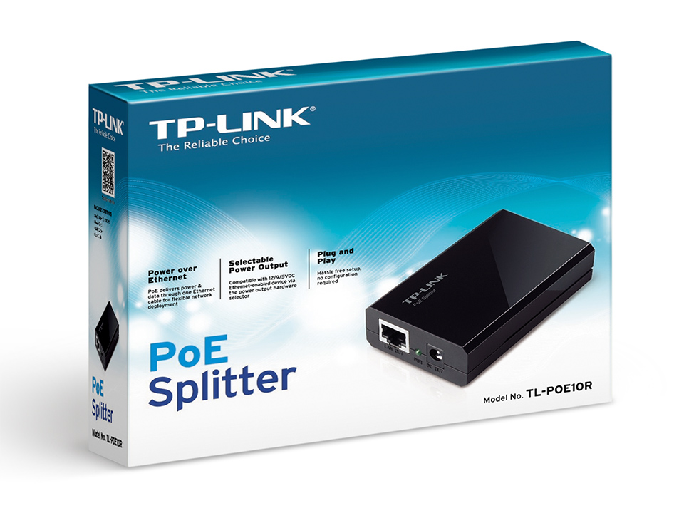 TL-POE10R PoE Splitter