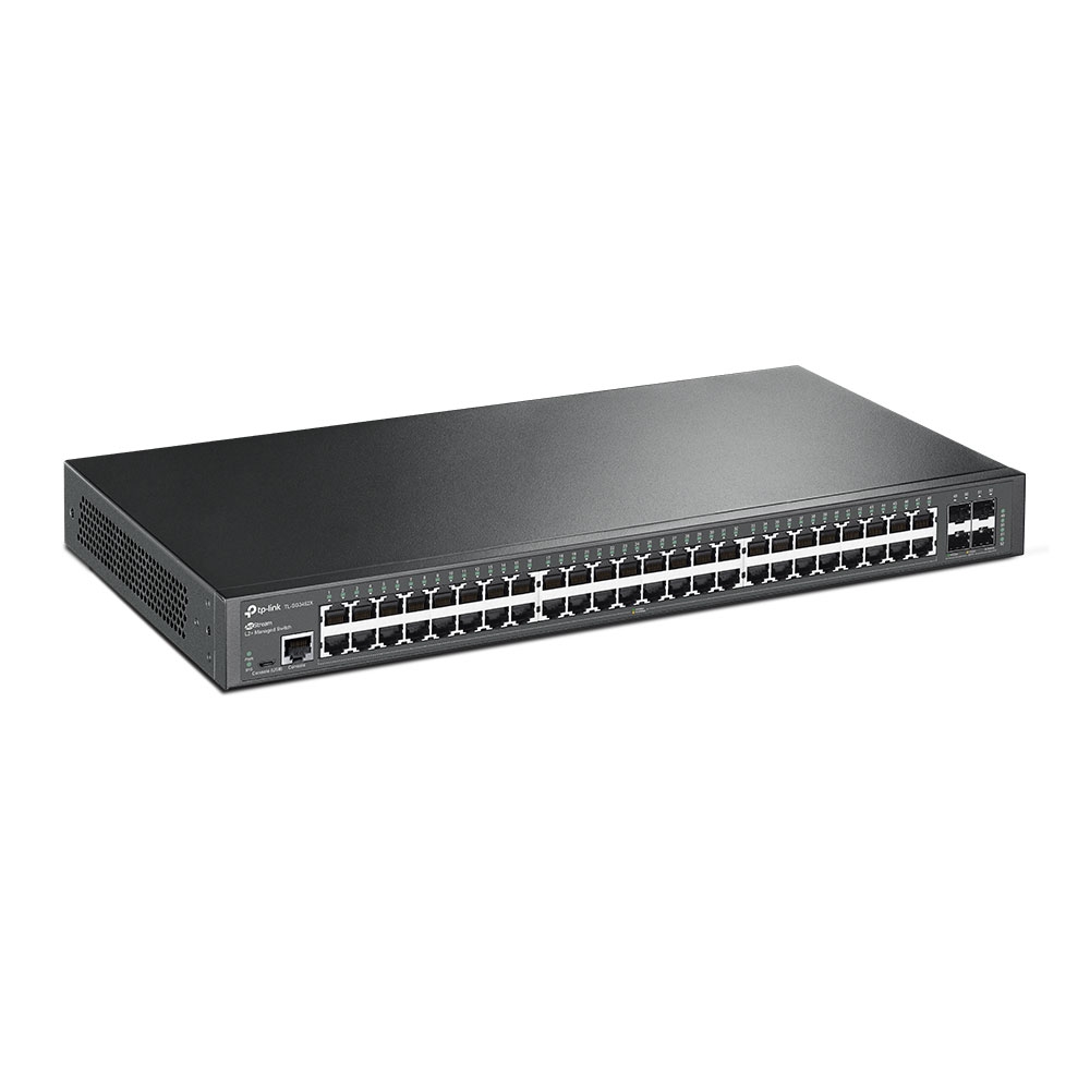 TL-SG3452X JetStream 48-Port Gigabit L2+ 4 10GE SFP+ Yuvalı Yönetilen Switch