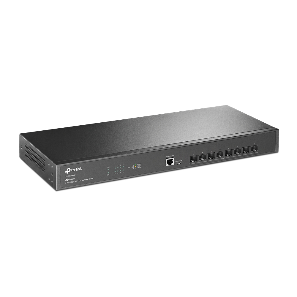 TL-SX3008F JetStream 8-Port 10GE SFP+ L2+ Yönetimli Switch