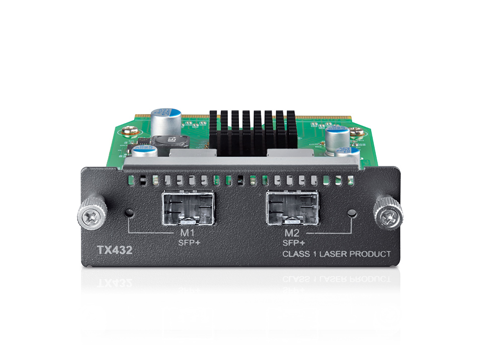 TX432 10-Gigabit 2-Port SFP + Module