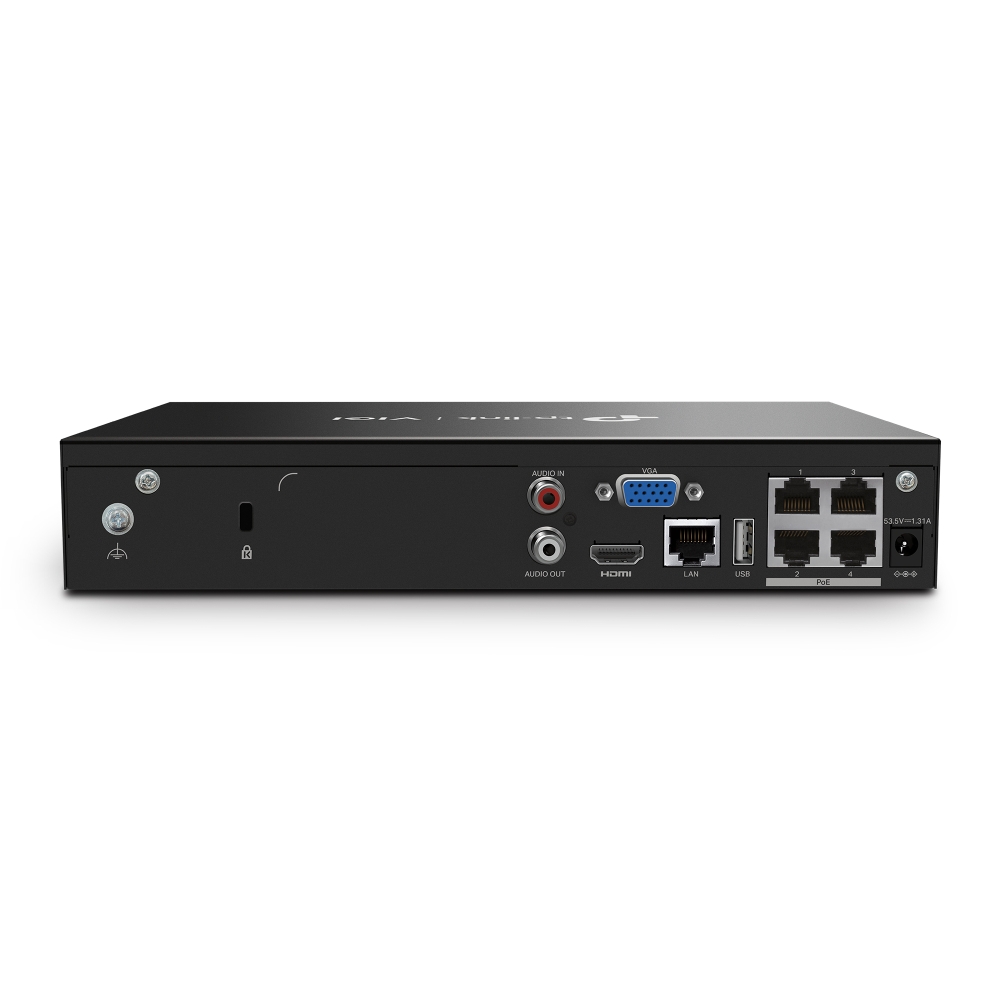 VIGI NVR1004H-4P V1 4 Channel PoE+ Network Video Recorder